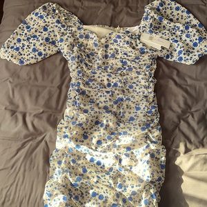 All in Favor Sasha Ruched Minidress